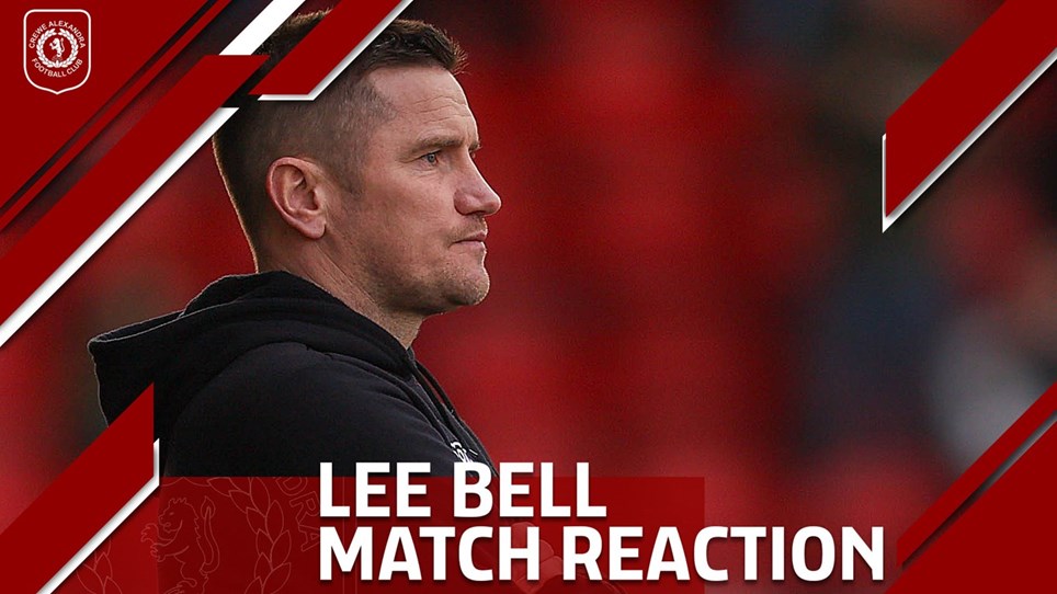 Post-Match Reaction | Lee Bell's reaction to 3-2 defeat against Morecambe